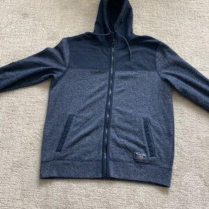 Abercrombie & Finch Men’sNavy fleece lined hoodie size M